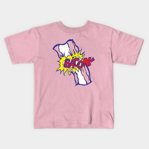 BACON! Kids T-Shirt by BOOII